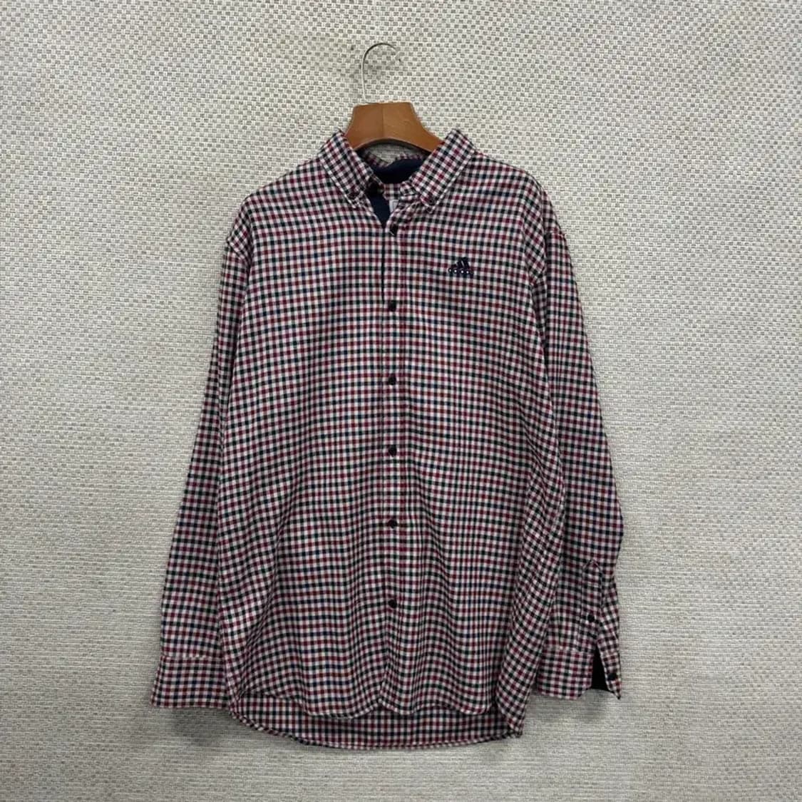 아디다스 골프 자수로고 긴팔 셔츠 100 A00095 상품이미지1