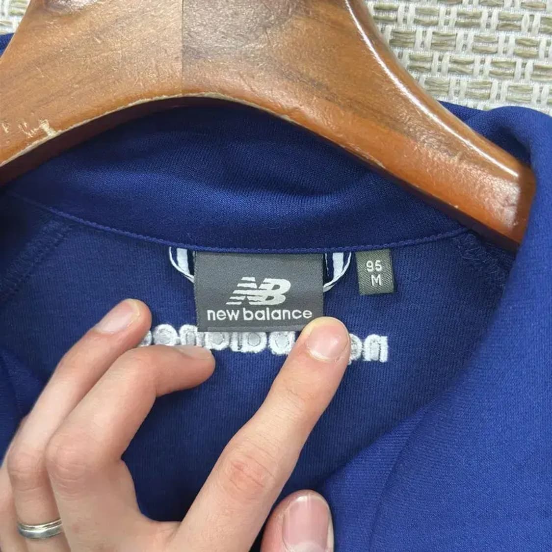 뉴발란스 사이드라인 트랙탑 져지 집업 95 A00163 상품이미지3