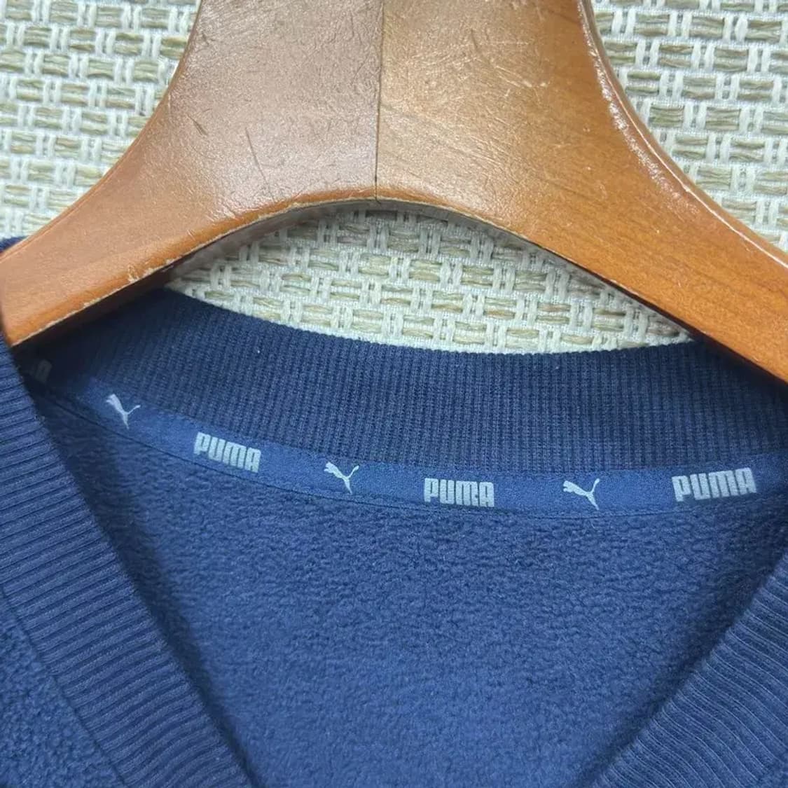 푸마 캐쥬얼 자수로고 후리스 긴팔 티 110 A00171 상품이미지3