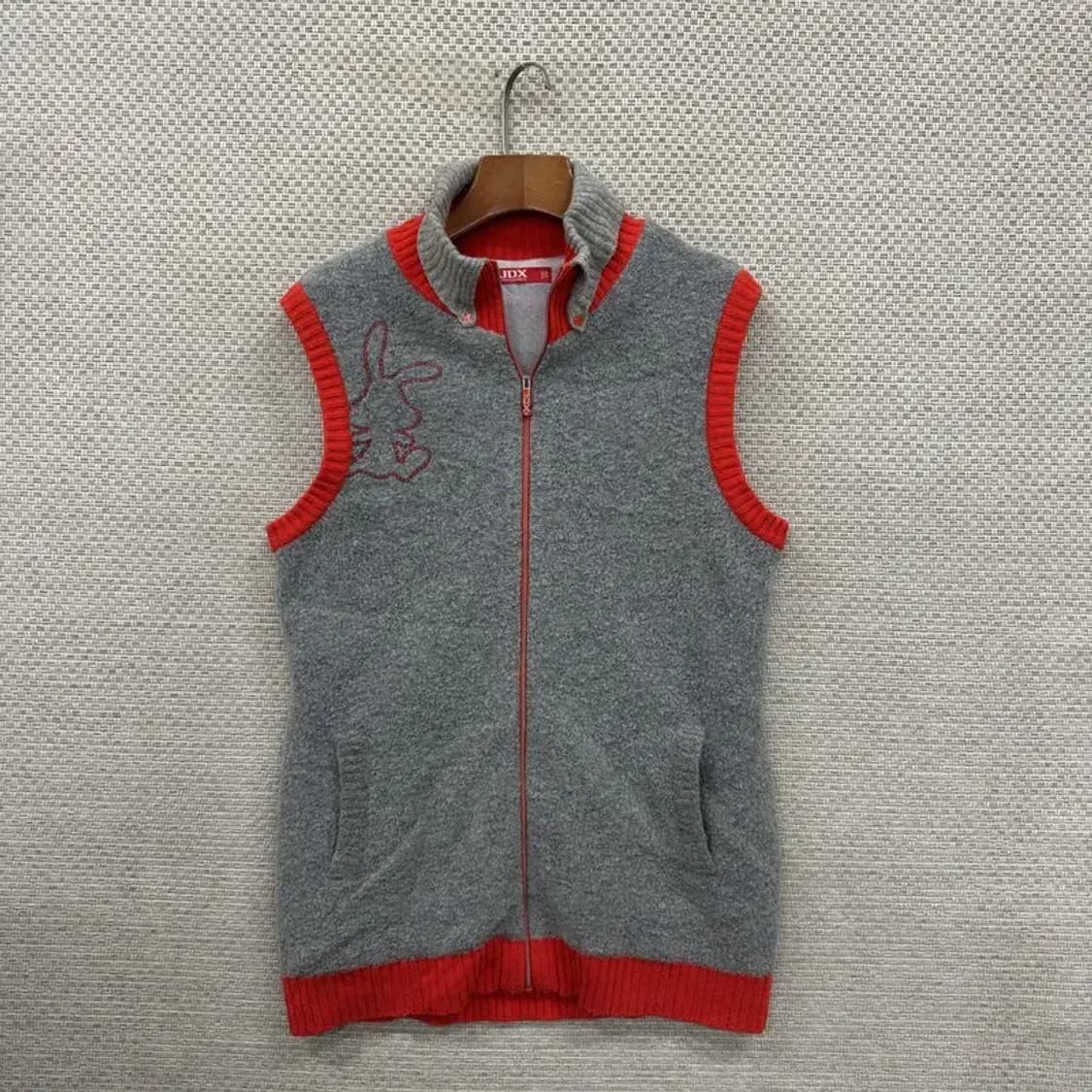 JDX 아웃도어 골프 방풍 울 니트 조끼 베스트 100 A00175 상품이미지1