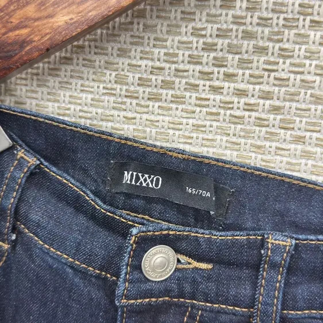 미쏘 캐쥬얼 부츠컷 스판 데님 청바지 24인치 A00193 상품이미지3