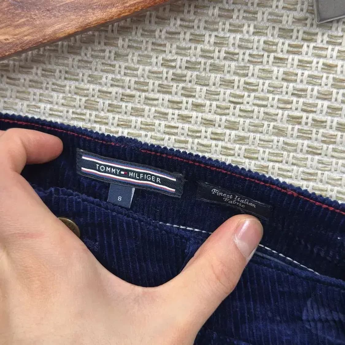 타미힐피거 캐쥬얼 골덴 쿄듀로이 바지 30인치 A00194 상품이미지3