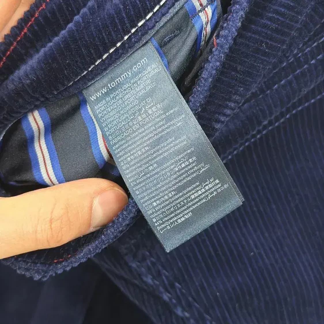 타미힐피거 캐쥬얼 골덴 쿄듀로이 바지 30인치 A00194 상품이미지4