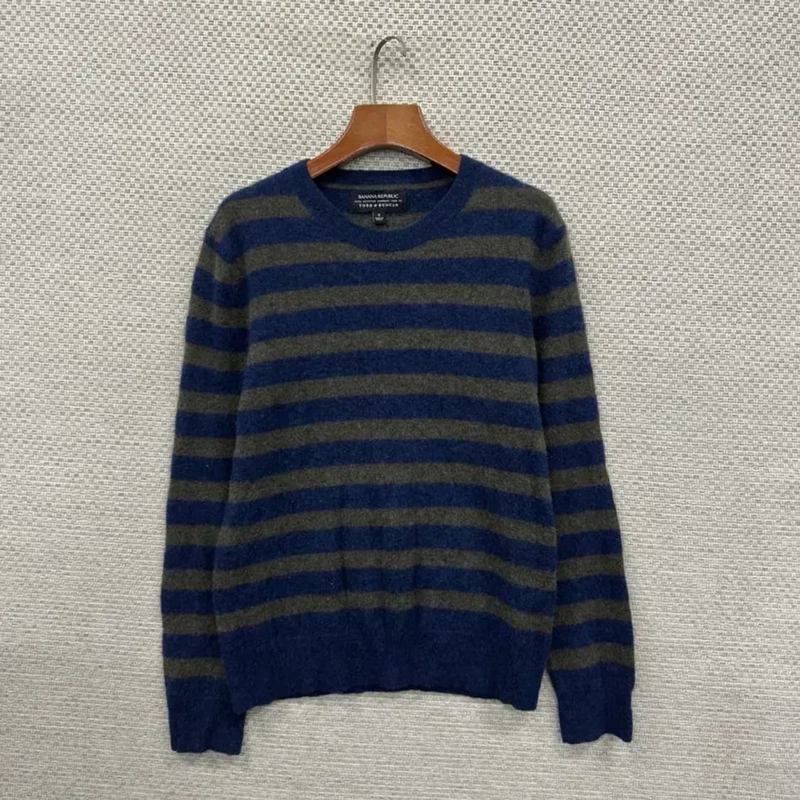 바나나리퍼블릭 캐쥬얼 스트라이프 오버핏 니트 90 A00178 상품이미지1