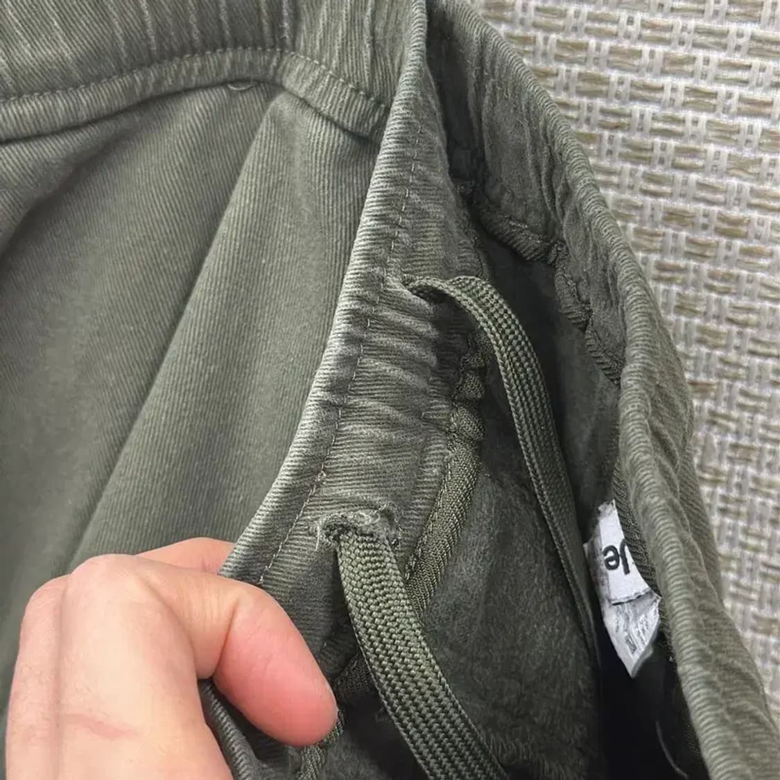 지프 JEEP 밴딩 카고 조거팬츠 바지 38인치 A00195 상품이미지3