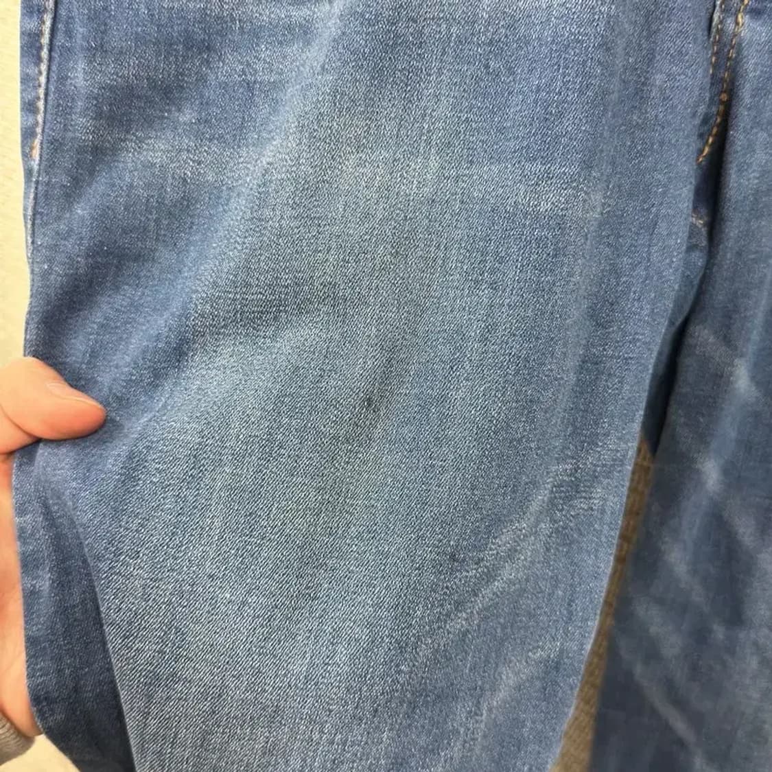 게스 캐쥬얼 자수로고 데님 청바지 31인치 A00198 상품이미지6