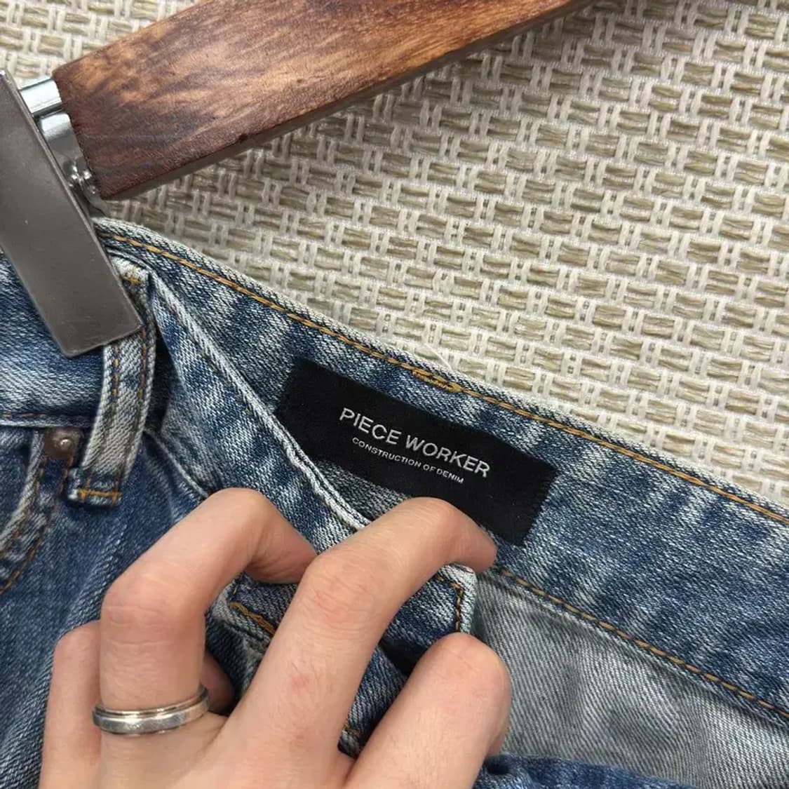 피스워커 빈티지 캐쥬얼 데님 청바지 32인치 A00200 상품이미지4