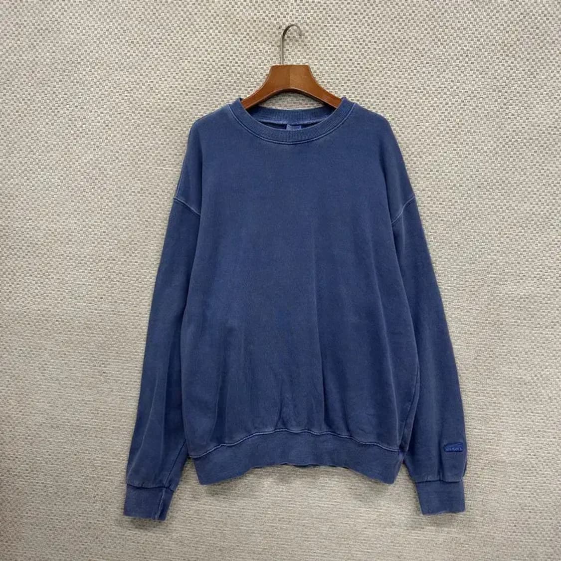 트래블 캐쥬얼 오버핏 무지 맨투맨 95 A00186 상품이미지1