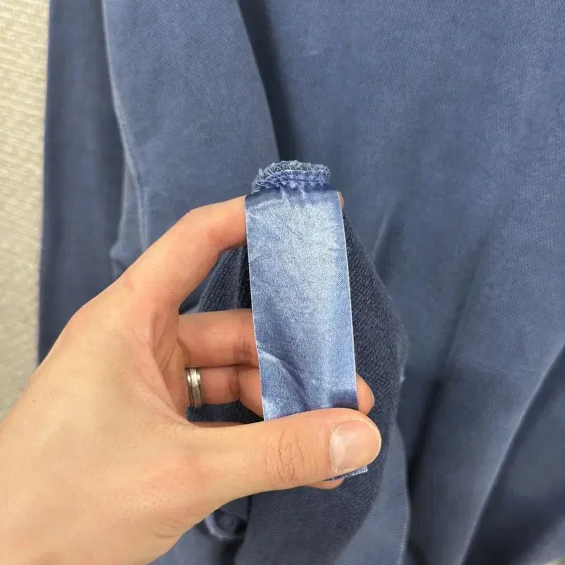 트래블 캐쥬얼 오버핏 무지 맨투맨 95 A00186 상품이미지4