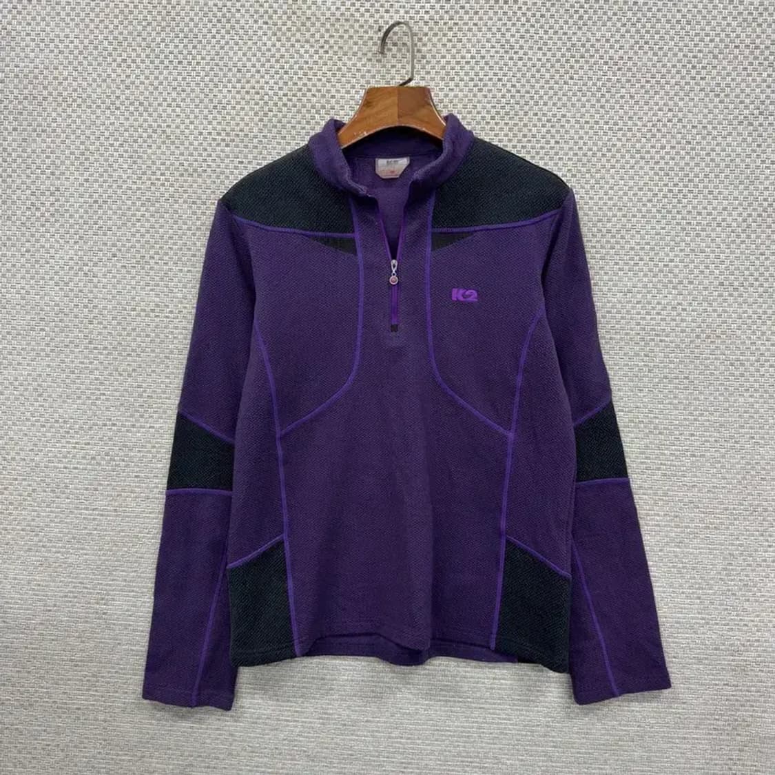 K2 아웃도어 등산 후리스 반집업 긴팔티 95 A00244 상품이미지1