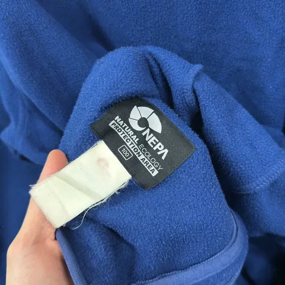 네파 아웃도어 등산 자수로고 후리스 집업 105 A00246 상품이미지3