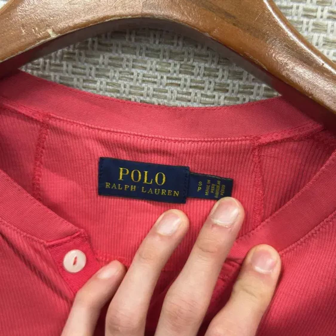 폴로 헨리넥 롱 슬리브 긴팔티 85 A00251 상품이미지3