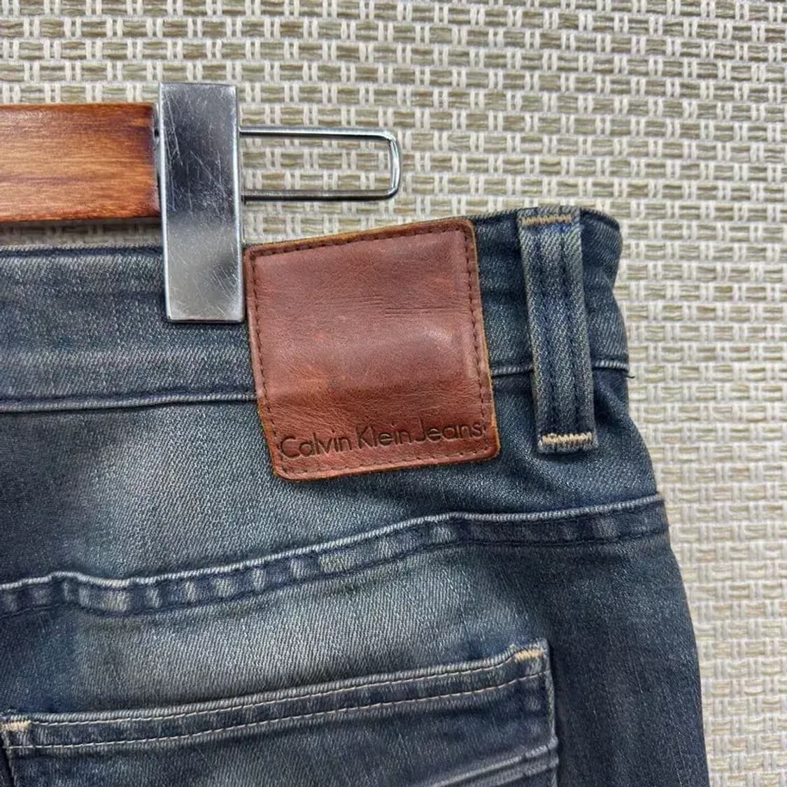 캘빈클라인 빈티지 워싱 스판 데님 청바지 28인치 A00271 상품이미지3