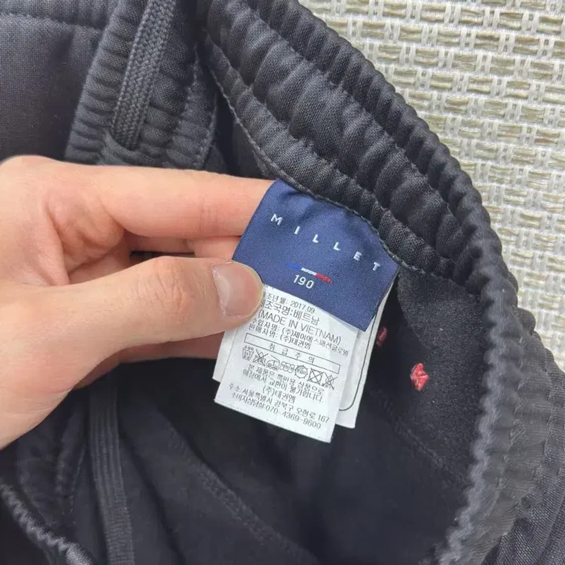 밀레 캐쥬얼 운동 츄리닝바지 190 A00274 상품이미지4