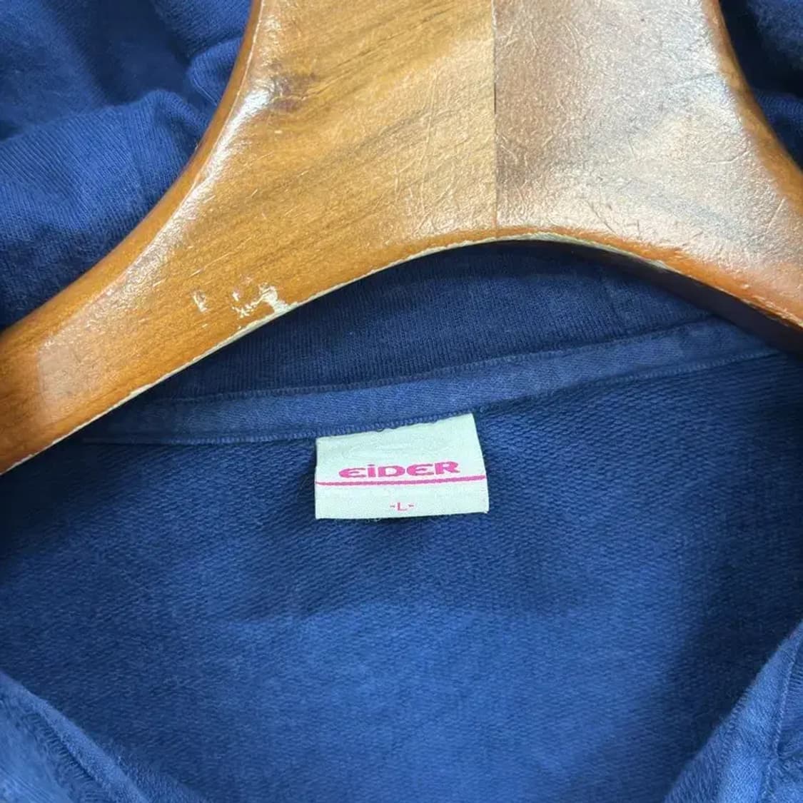 아이더 아웃도어 등산 자수로고 후드 집업 100 A00252 상품이미지3