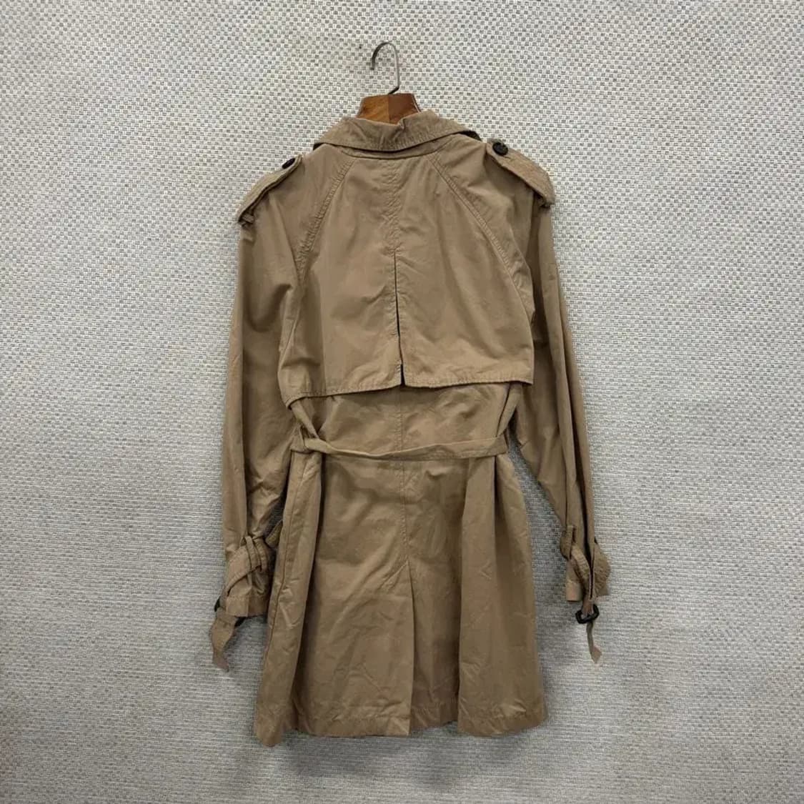 자라 ZARA 캐쥬얼 벨티드 트렌치 코트 95 A00256 상품이미지2