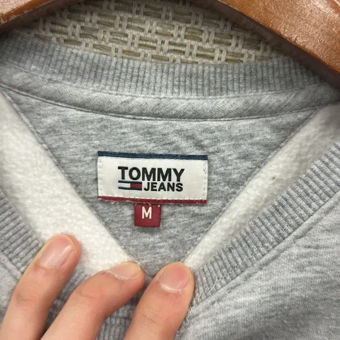 타미힐피거 캐쥬얼 약기모 자수로고 맨투맨 95 A00263 상품이미지3