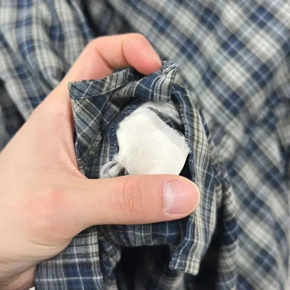 콜럼비아 아웃도어 캐쥬얼 긴팔 체크패턴 오버핏 셔츠 90 A00335 상품이미지4