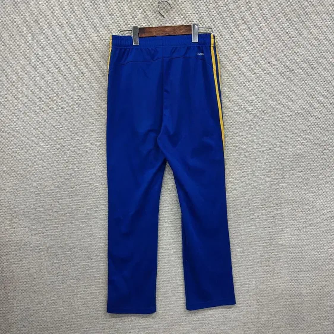 아디다스 옐로우 로고자수 삼선 트랙팬츠 바지 95 A00352 상품이미지2