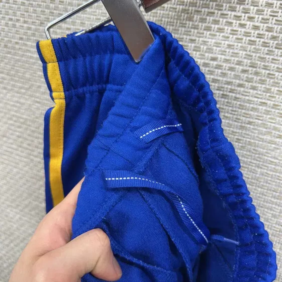 아디다스 옐로우 로고자수 삼선 트랙팬츠 바지 95 A00352 상품이미지3