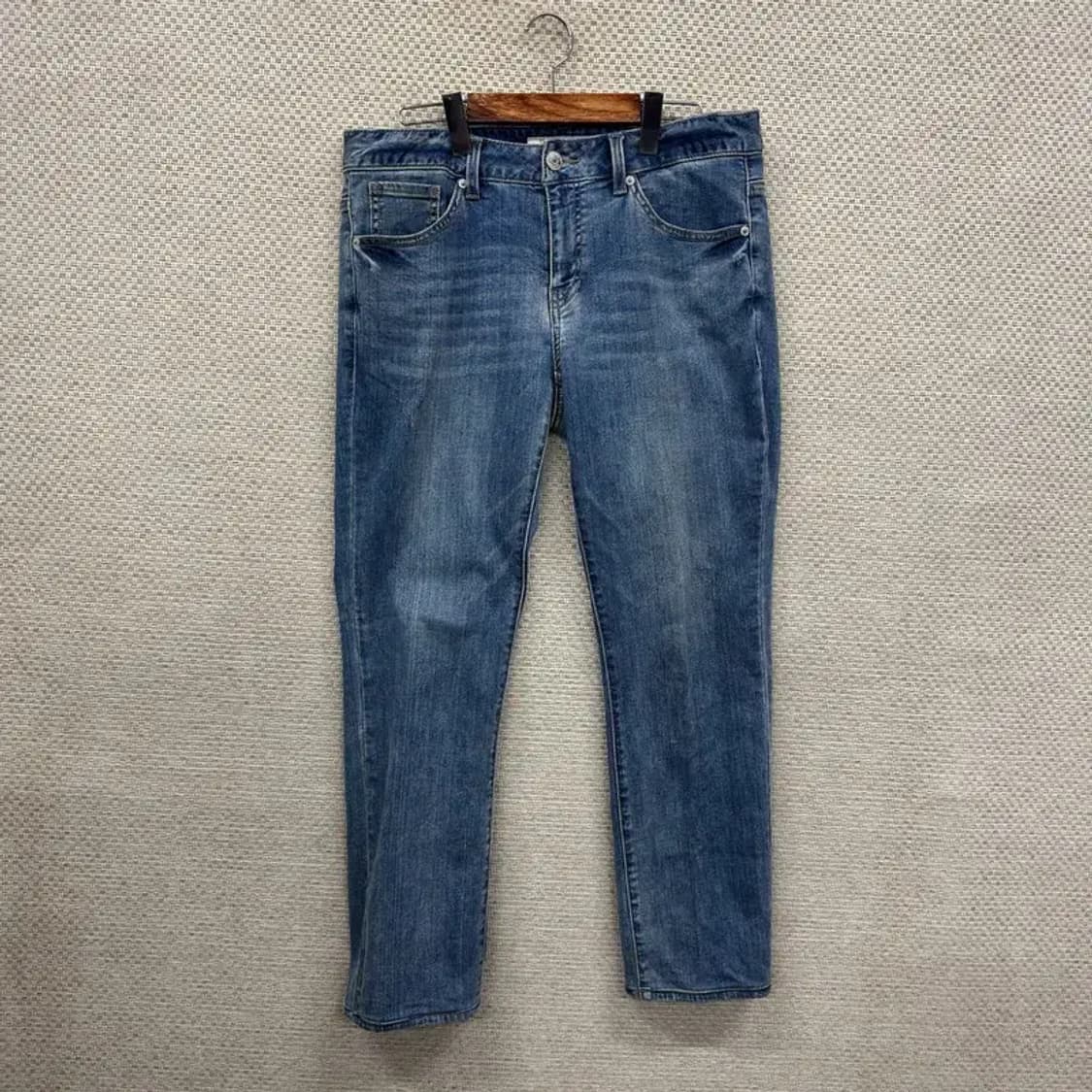 게스 은장 캐쥬얼 스판 데님 청바지 32인치 A00353 상품이미지1