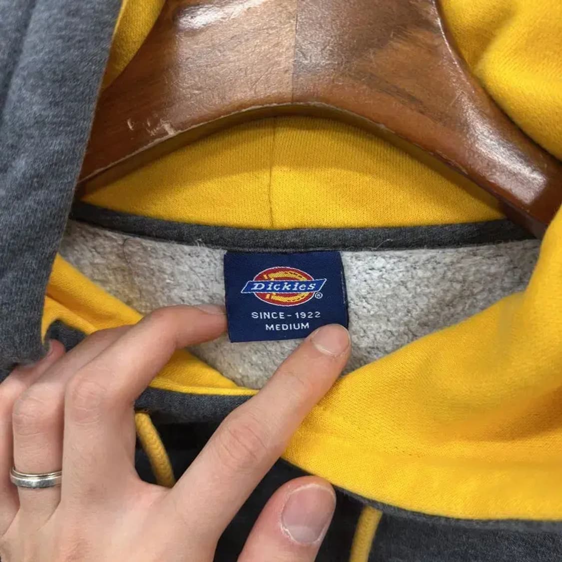 디키즈 올드스쿨 빅로고 기모 후드티 95 A00338 상품이미지3