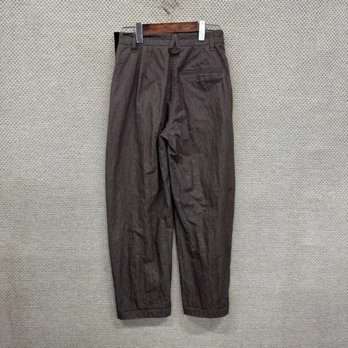 시스템 한섬 빈티지 벌룬와이드 다트팬츠 바지 24인치 A00356 상품이미지2