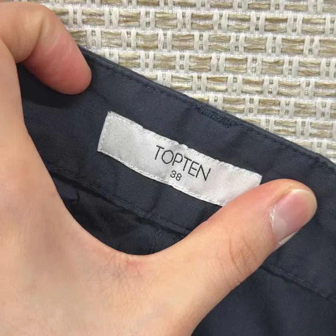 탑텐 캐쥬얼 네이비 카고팬츠 바지 38인치 A00357 상품이미지3