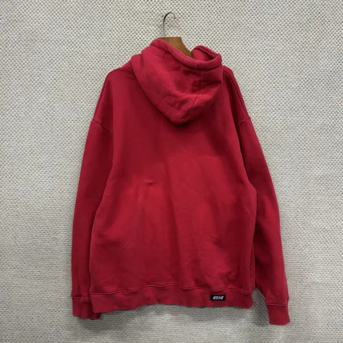 네스티킥 캐쥬얼 약기모 자수 빅로고 후드티 100 A00341 상품이미지2