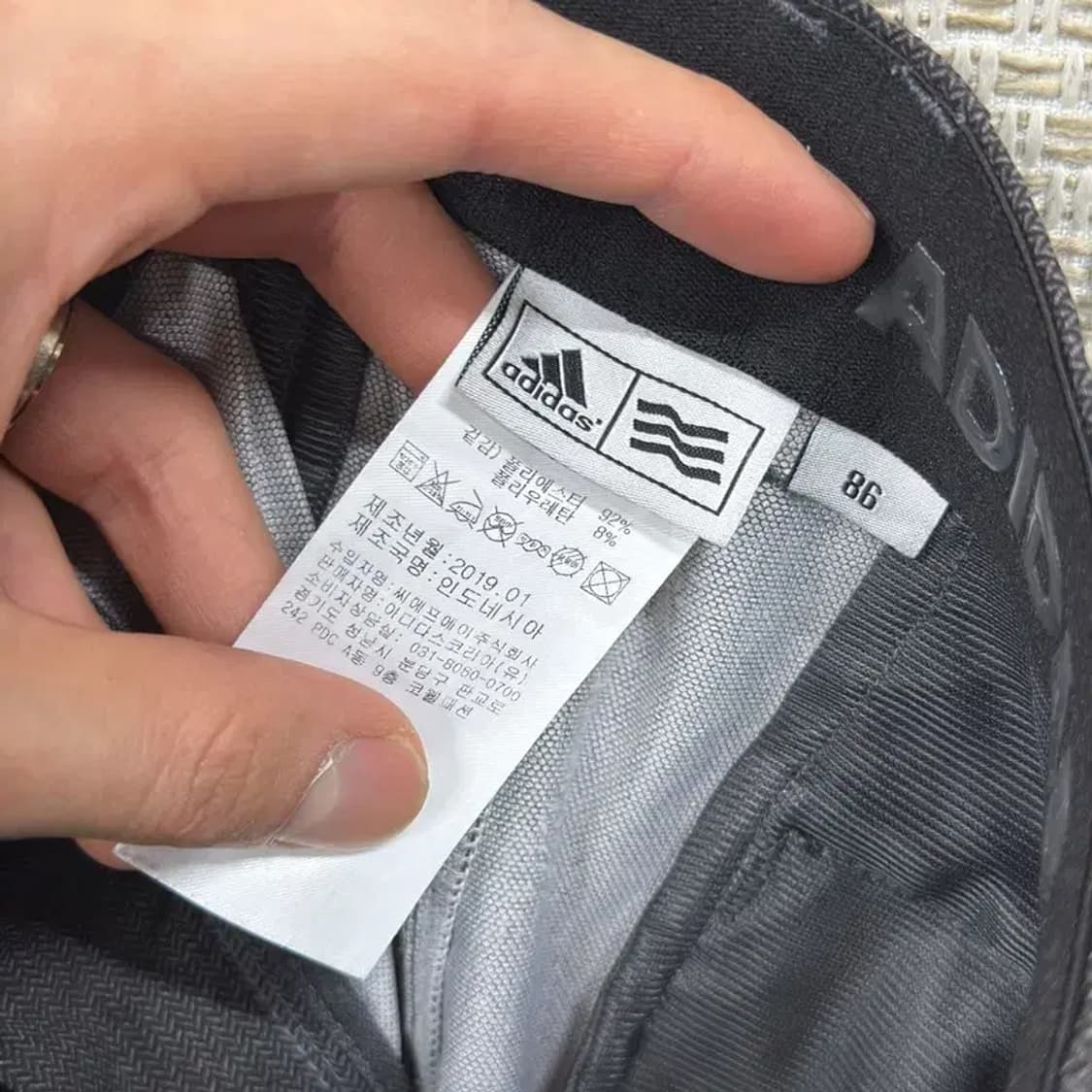 아디다스 골프 스판 기능성 바지 86 A00359 상품이미지3