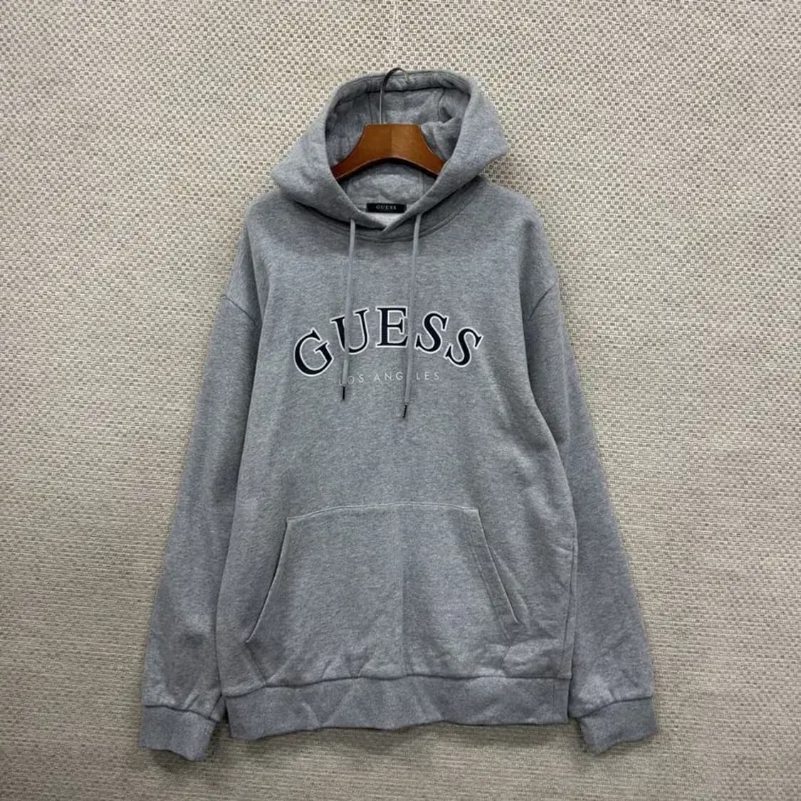 게스 캐쥬얼 프린팅 빅로고 후드티 100 A00344 상품이미지1