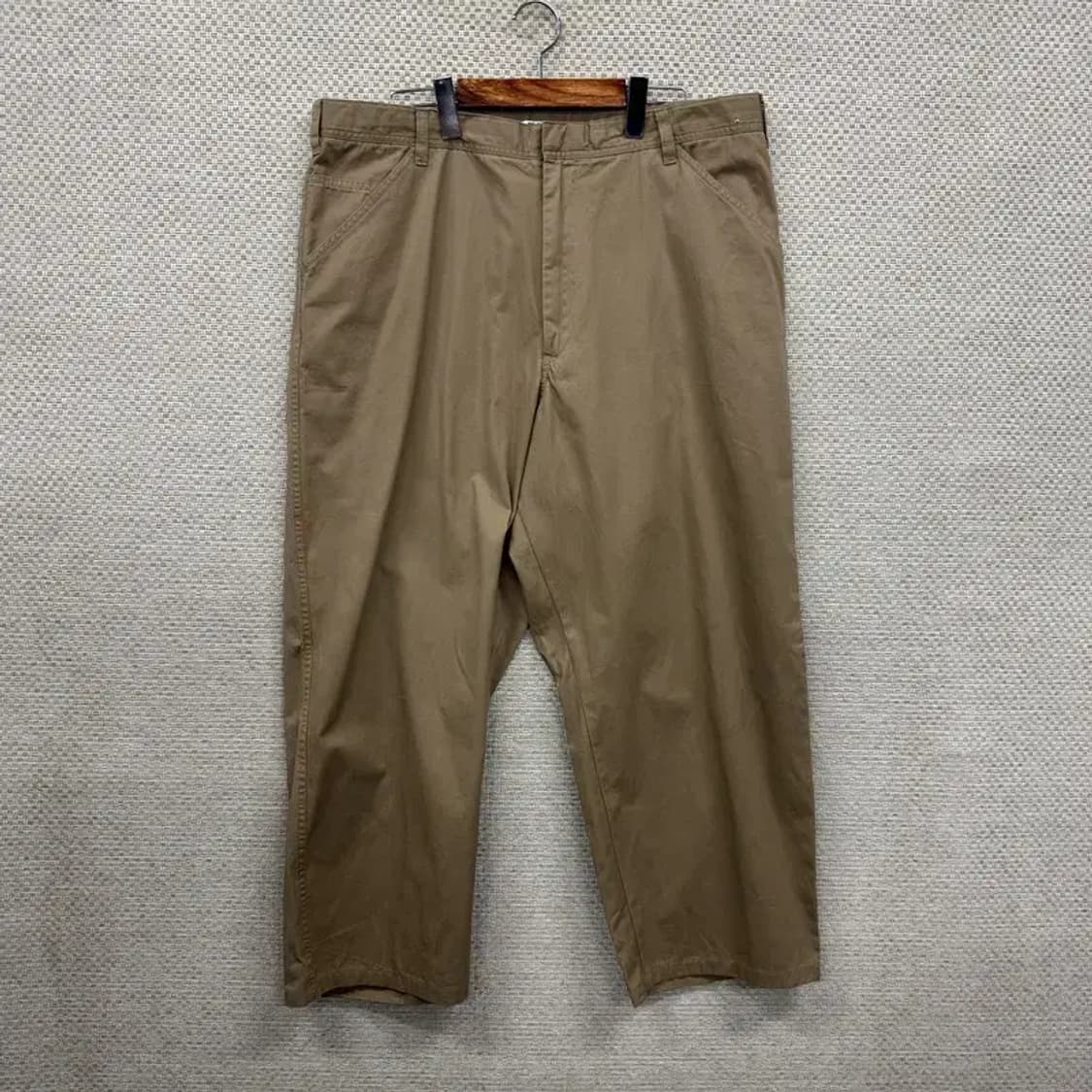 유니클로 U 캐쥬얼 브라운 와이드팬츠 바지 95 A00360 상품이미지1