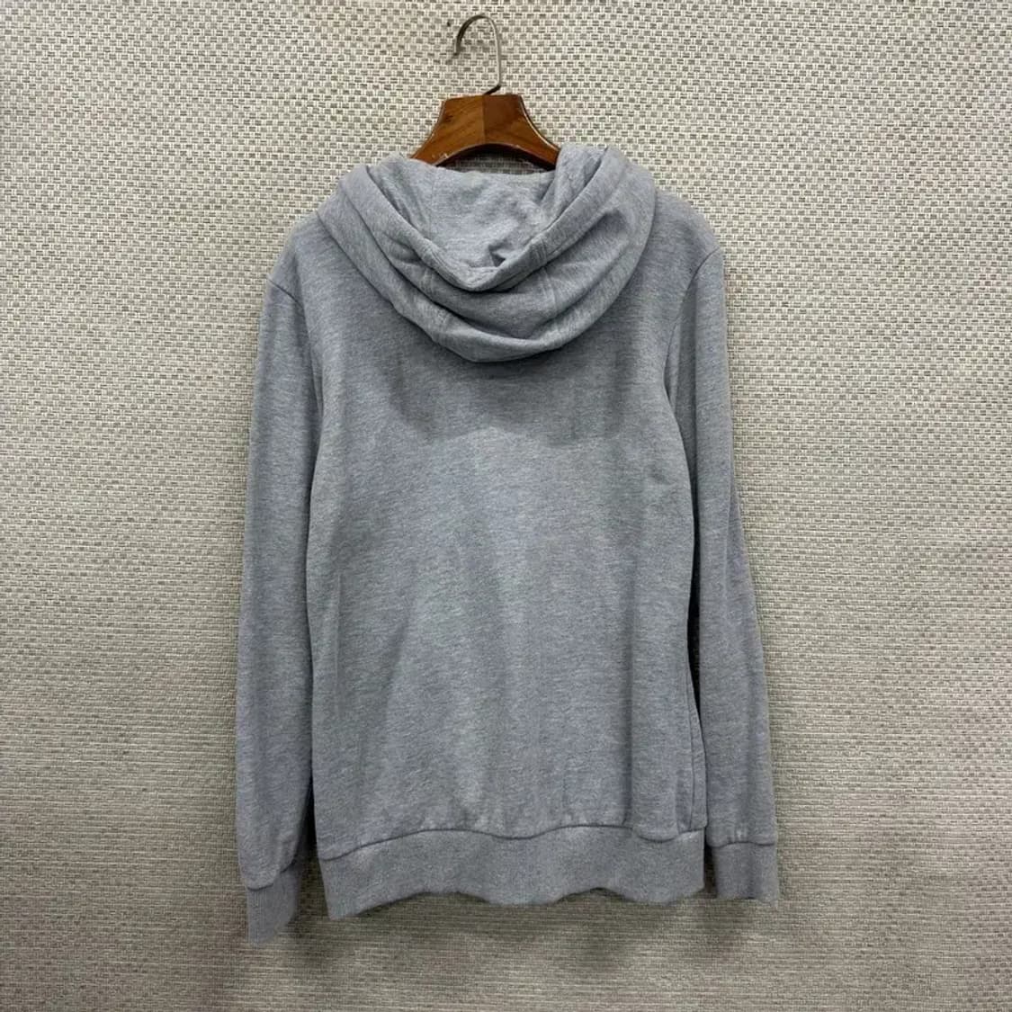 리복 캐쥬얼 프린팅 로고 그레이 후드티 95 A00403 상품이미지2