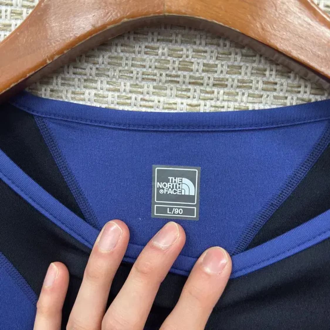 노스페이스 아웃도어 등산 기능성 긴팔 티 90 A00406 상품이미지3