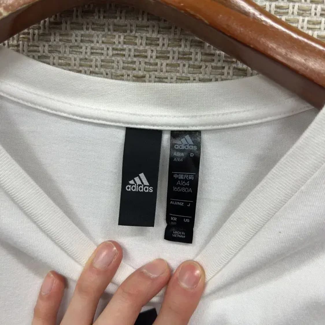 아디다스 캐쥬얼 빅로고 롱슬리브 긴팔티 100 A00409 상품이미지3