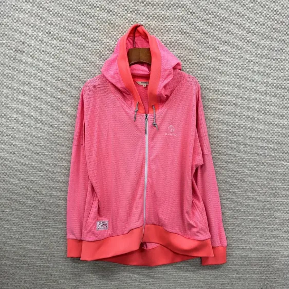 빈폴 아웃도어 골프 핑크 후드 집업 95 A00415 상품이미지1