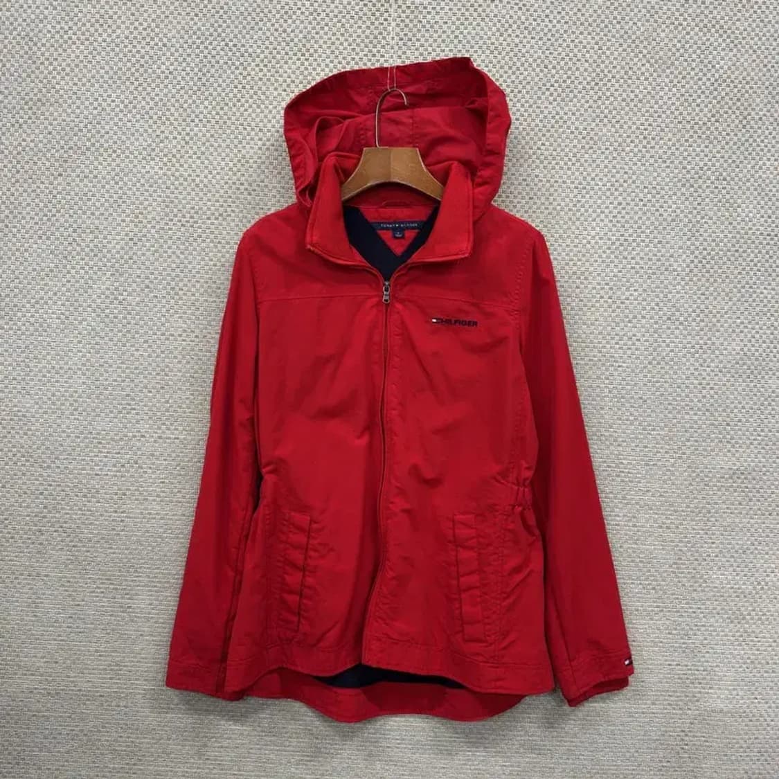 타미힐피거 아웃도어 등산 허리밴딩 바람막이 자켓 95 A00416 상품이미지1