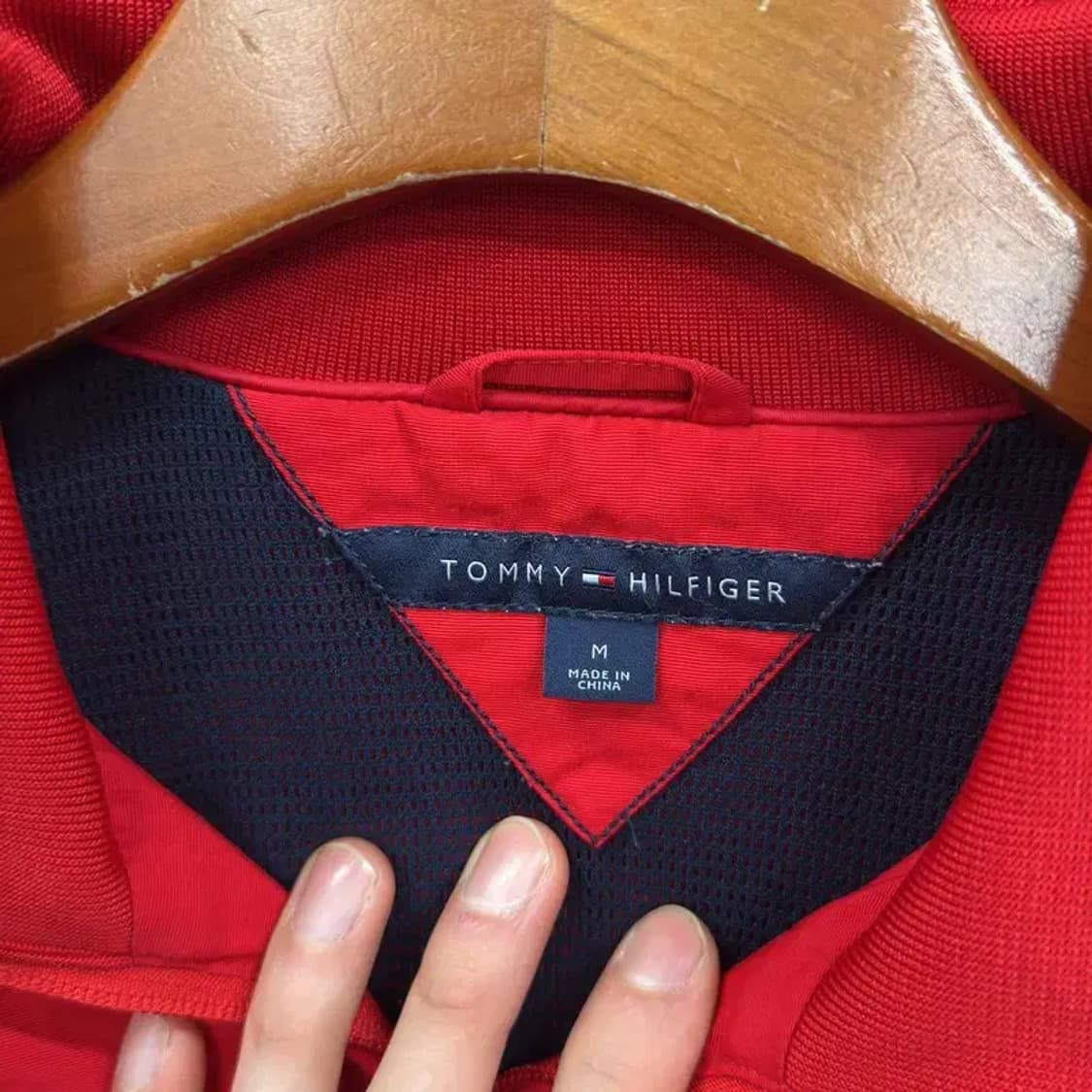 타미힐피거 아웃도어 등산 허리밴딩 바람막이 자켓 95 A00416 상품이미지3