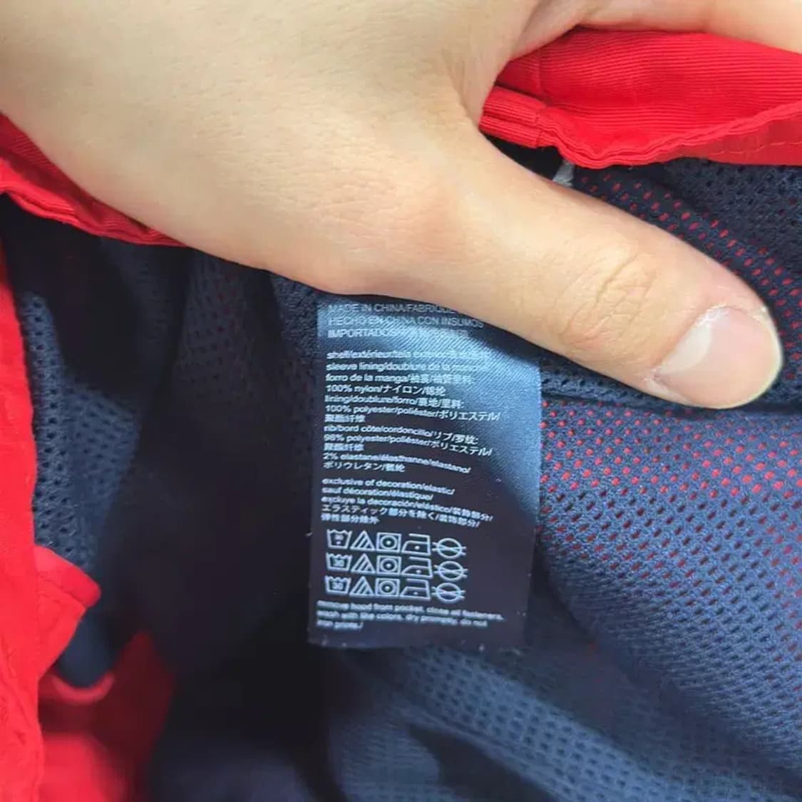 타미힐피거 아웃도어 등산 허리밴딩 바람막이 자켓 95 A00416 상품이미지4