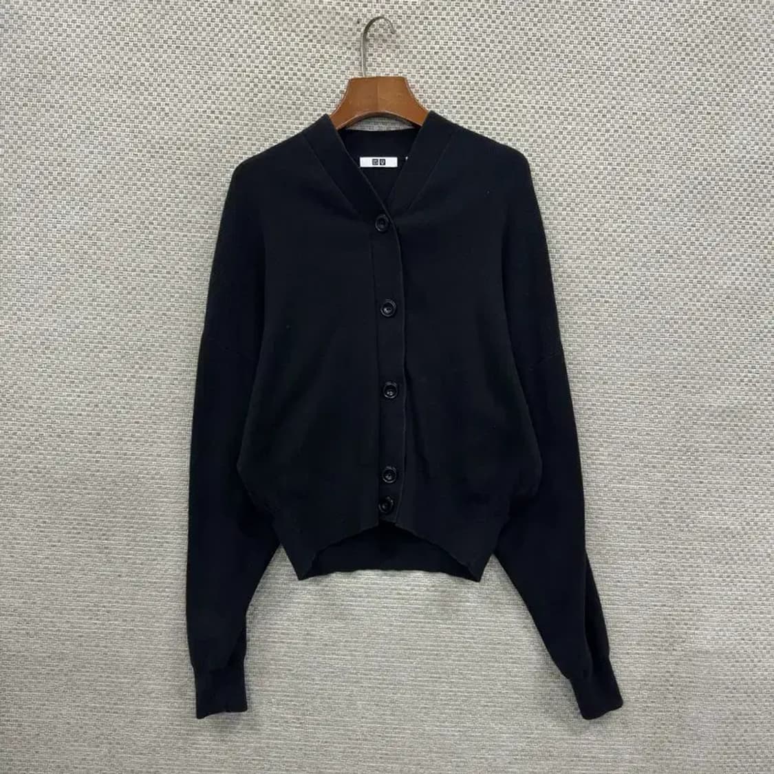 유니클로 캐쥬얼 브이넥 오버핏 가디건 100 A00423 상품이미지1