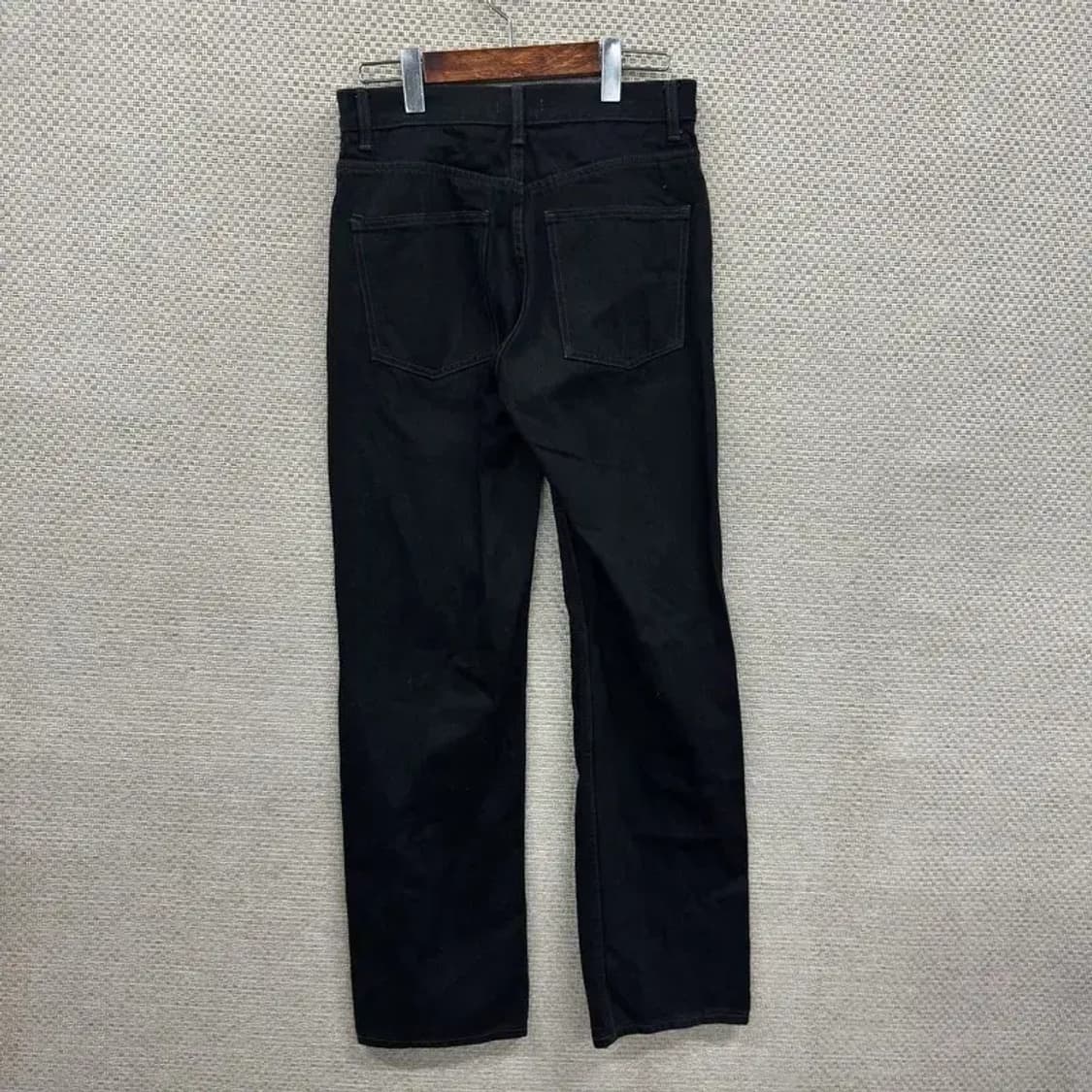 유니클로 U 캐쥬얼 블랙진 면바지 26인치 A00432 상품이미지2