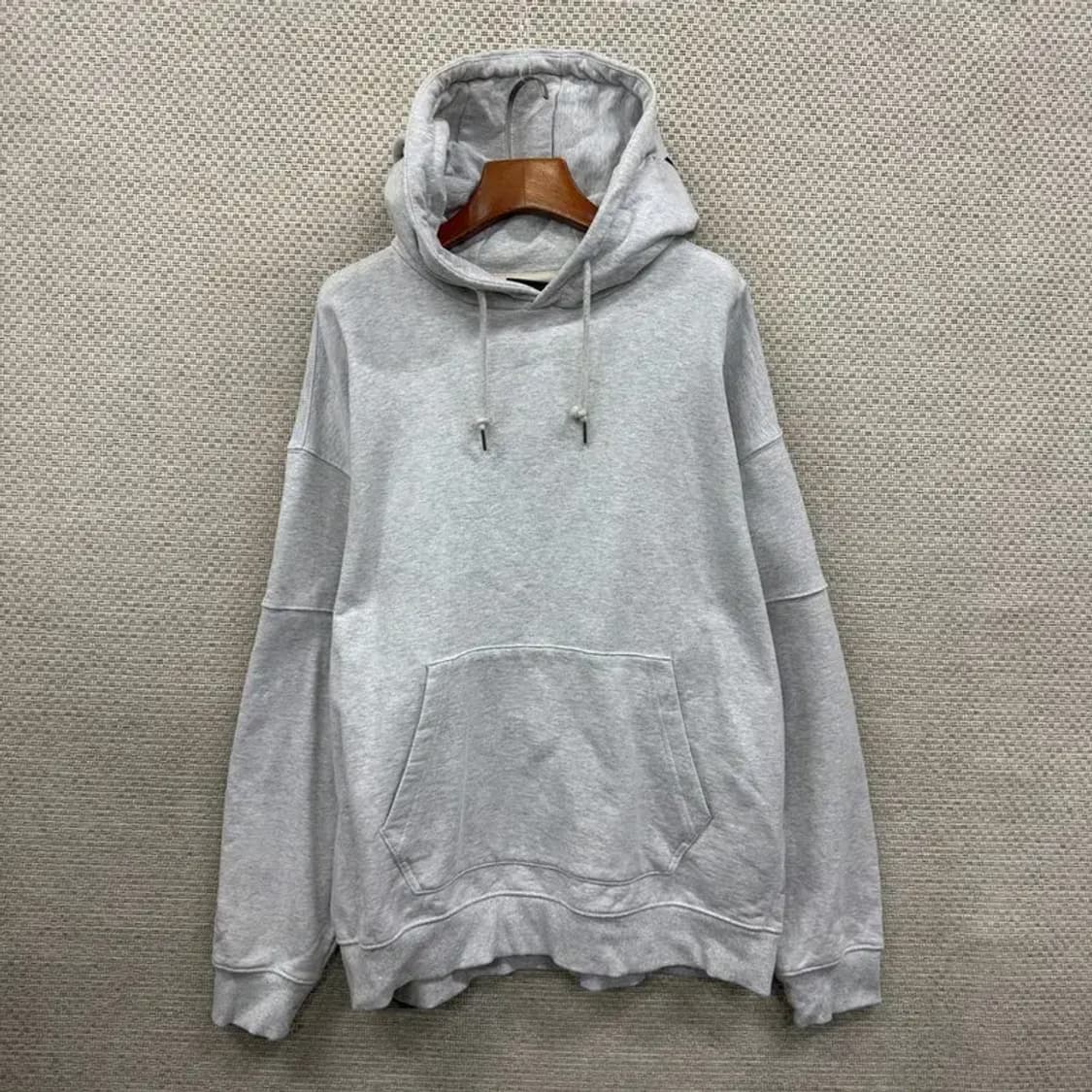 뉴발란스 캐쥬얼 프린팅 빅로고 오버핏 후드티 100 A00420 상품이미지1