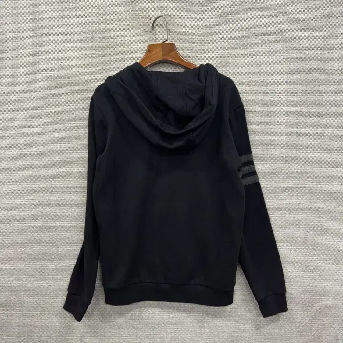 아디다스 캐쥬얼 고무패치 삼선 후드 집업 90 A00425 상품이미지2