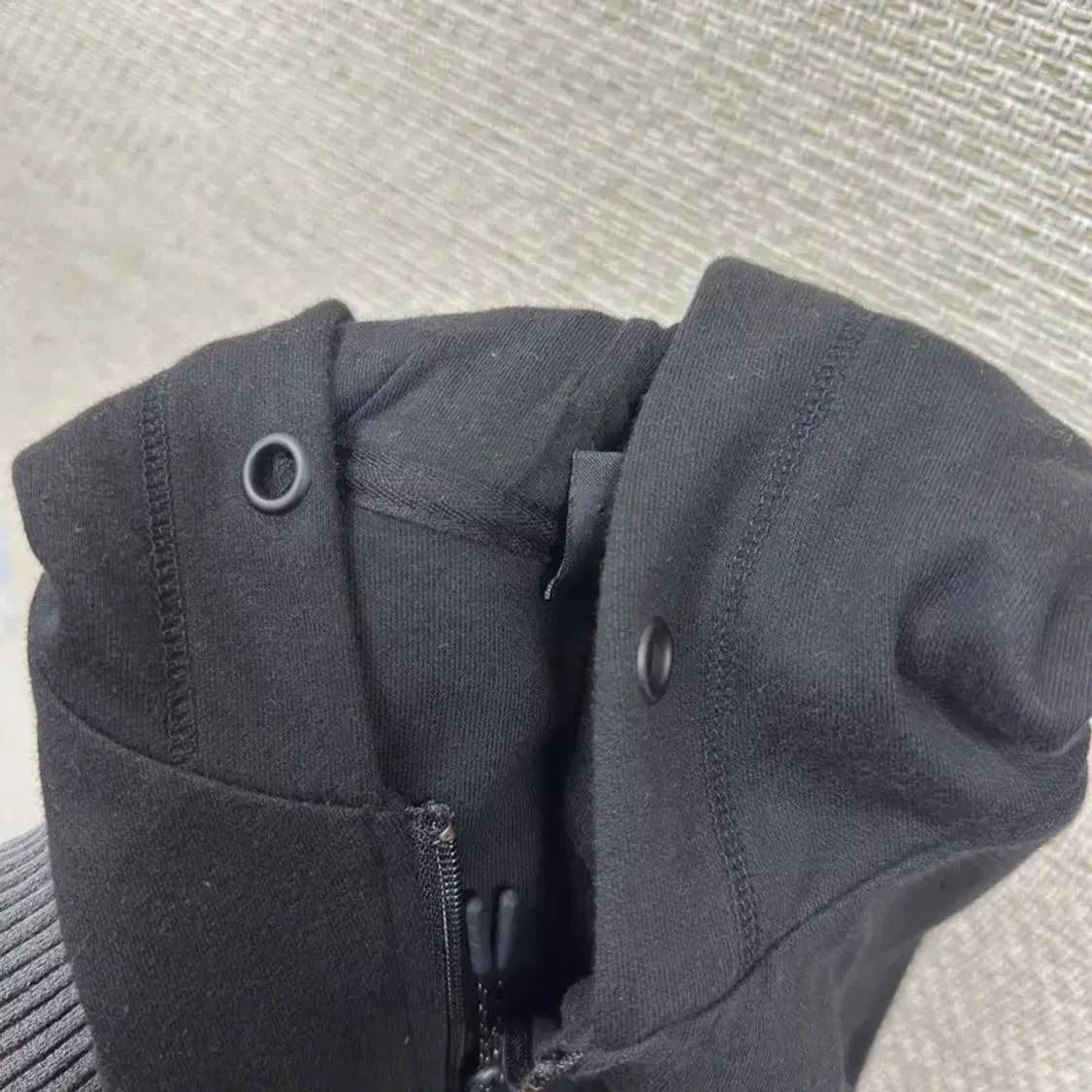 아디다스 캐쥬얼 고무패치 삼선 후드 집업 90 A00425 상품이미지5