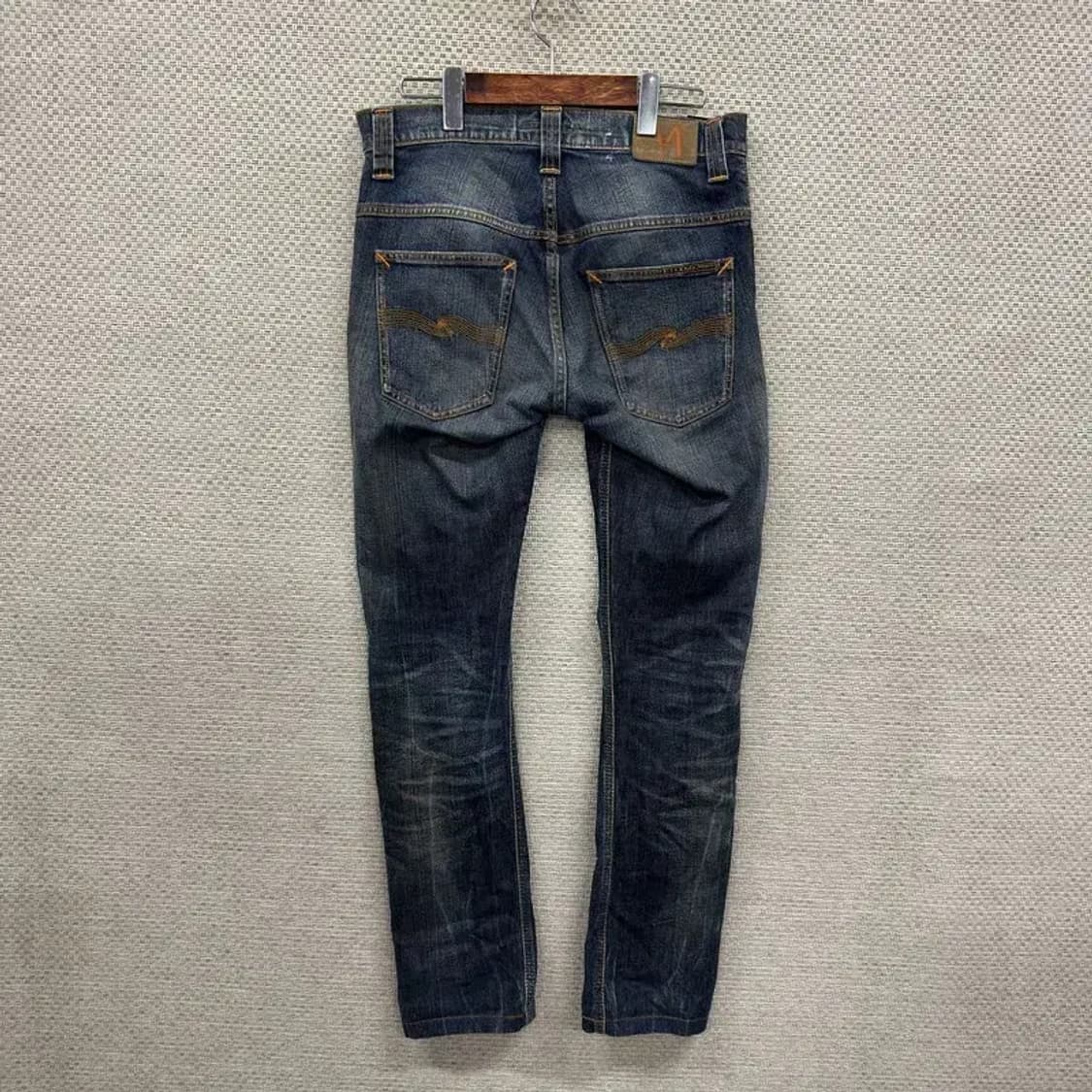 누디진 빈티지 캐쥬얼 찢청 데님 바지 31인치 A00438 상품이미지2