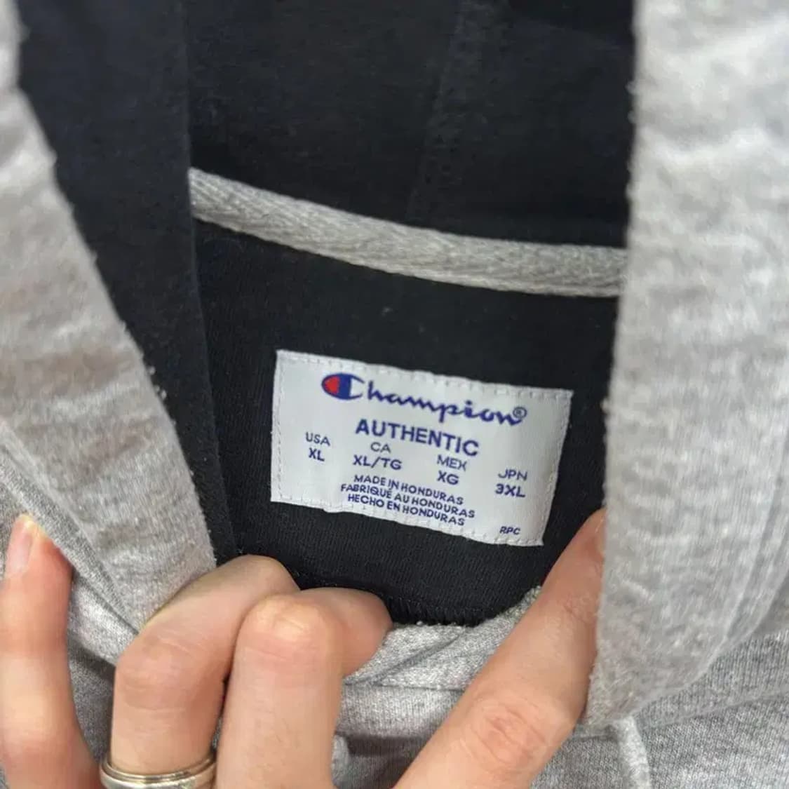 챔피온 캐쥬얼 약기모 자수로고 후드티 105 A00422 상품이미지3