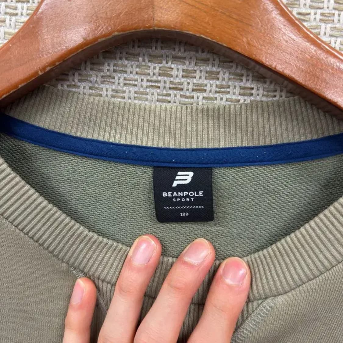 빈폴 스포츠 주재범 엠보싱 하트 맨투맨 스웻셔츠 100 A00419 상품이미지3