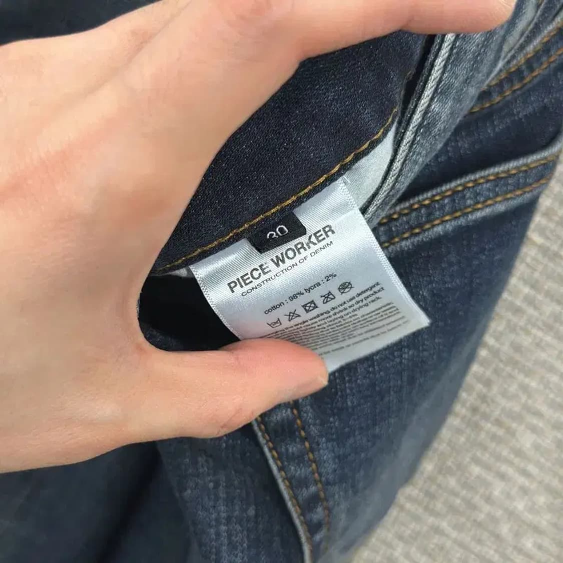 피스워커 빈티지 캐쥬얼 데님 청바지 30인치 A00440 상품이미지5