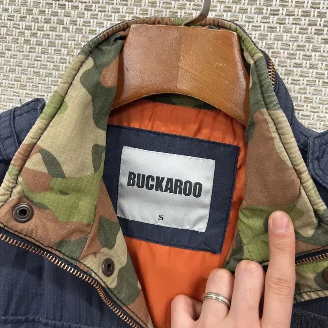 버커루 멀티포켓 밀리터리 헌팅 자켓 85 A00482 상품이미지3