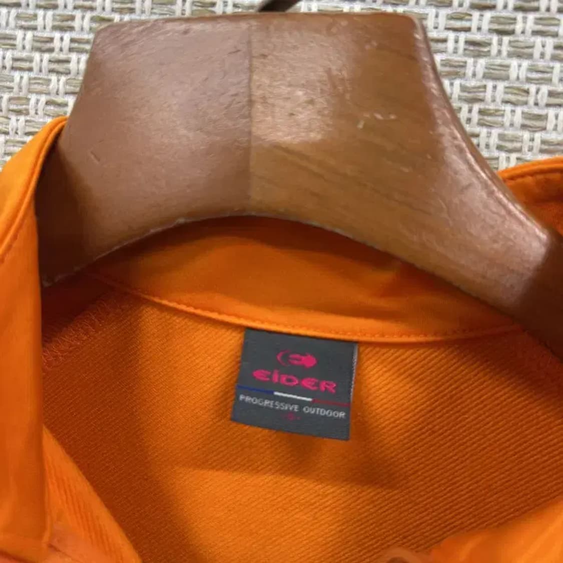 아이더 아웃도어 자수로고 반집업 긴팔티 90 A00483 상품이미지3